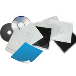 画像1: 【NEW】CD-Rコピー バルク ＋ 10mmジュエルケース自分で仕上げセット (1)